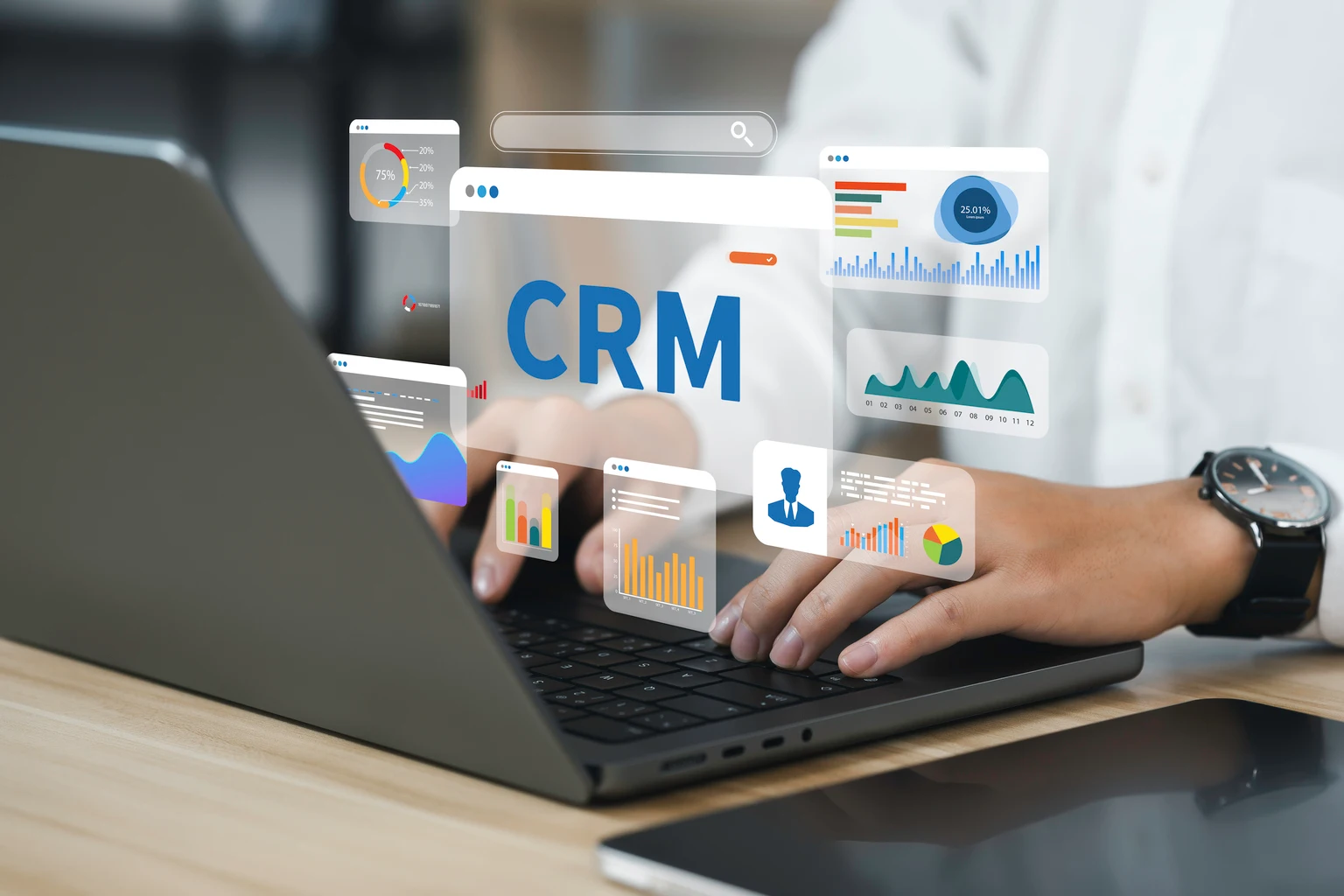ปรับปรุงกระบวนการธุรกิจของคุณด้วย CRM
